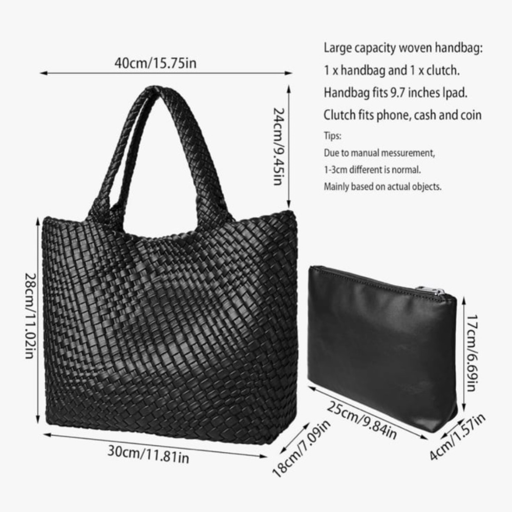 Woven Shoulder Bag - Picture 5 of 13